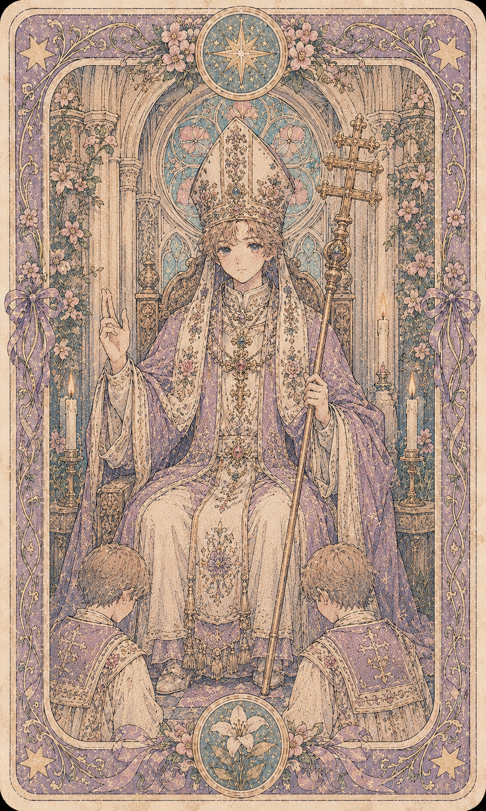 タロットカード教皇（THE HIEROPHANT）の意味